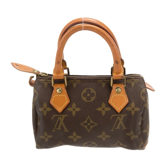 Vintage Louis Vuitton Mini Sac HL Brown Monogram Bag - Picture 4 of 14